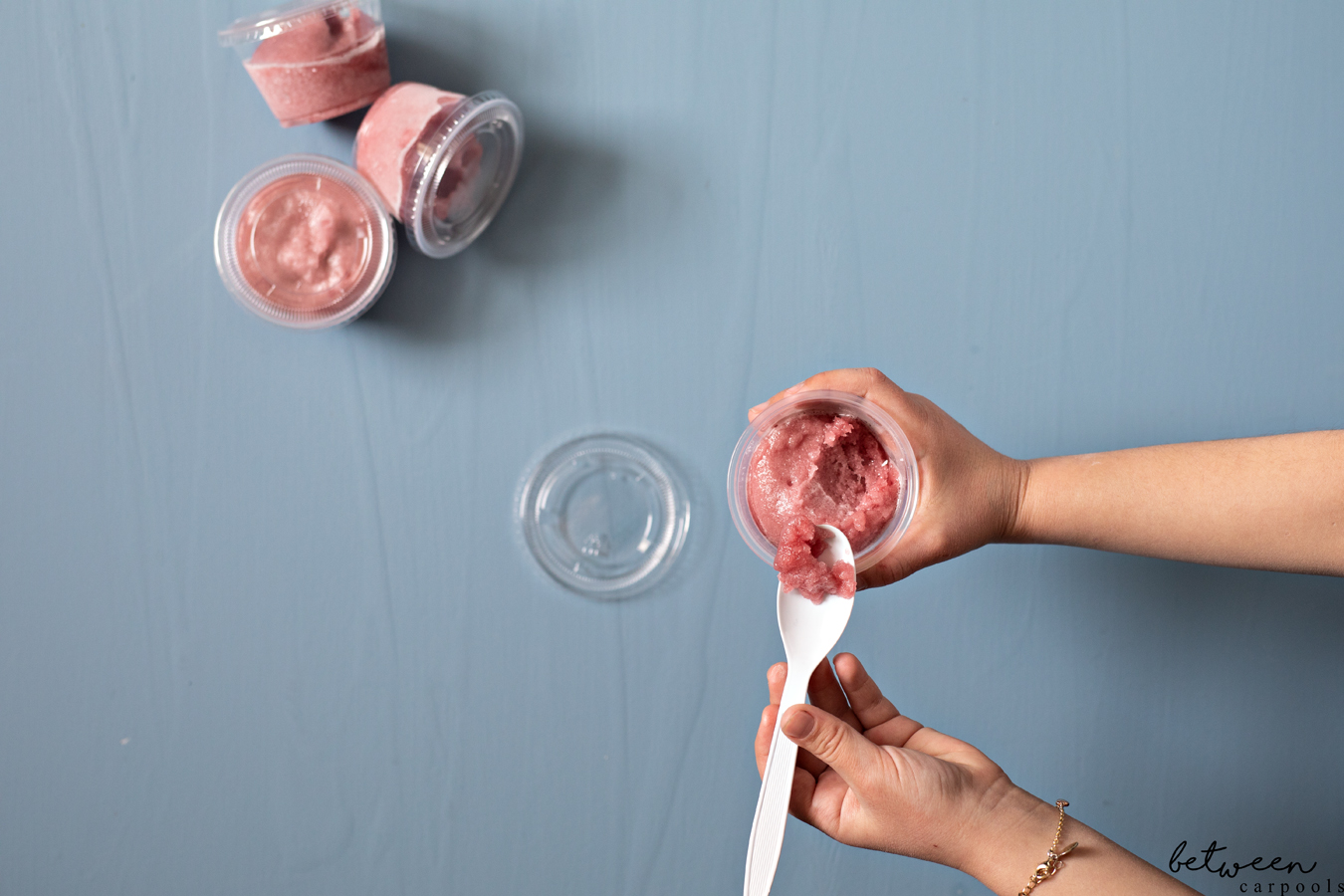 This Grape Juice Sorbet is Our Favorite Pesach Treat. Make a batch and freeze it in tiny containers. No scooping or sticky hands necessary!