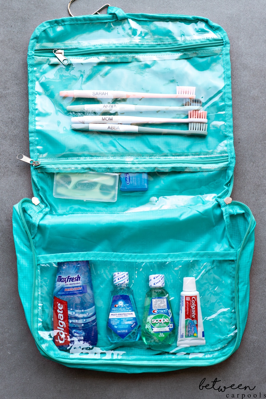 Toothbrush bag online travel