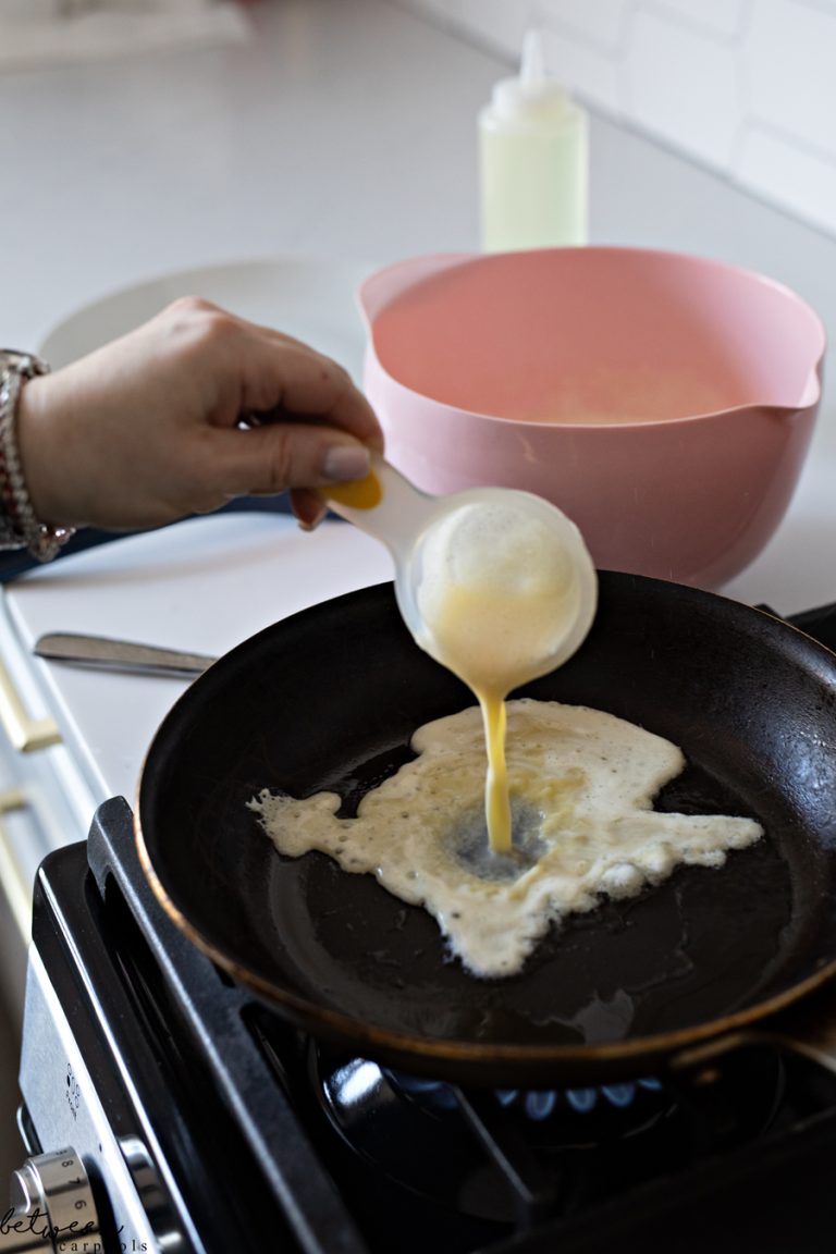 Basics How To Make Pesach Lukshen (aka Egg Noodles) Between Carpools