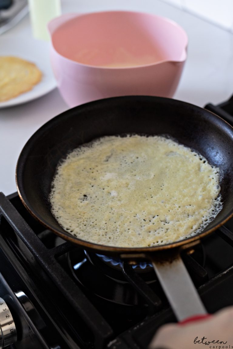Basics How To Make Pesach Lukshen (aka Egg Noodles) Between Carpools