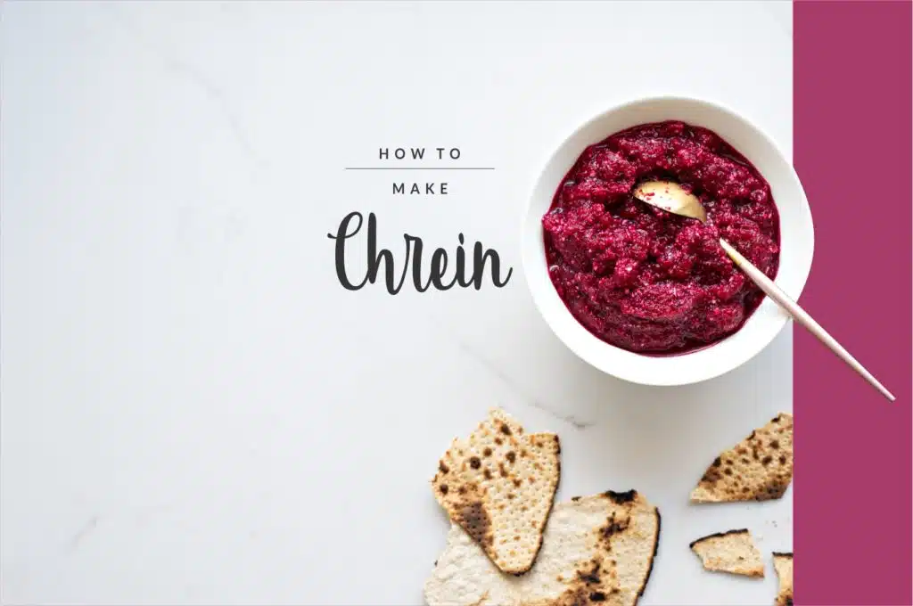 Basics: How To Make Chrein (Prepared Horseradish)