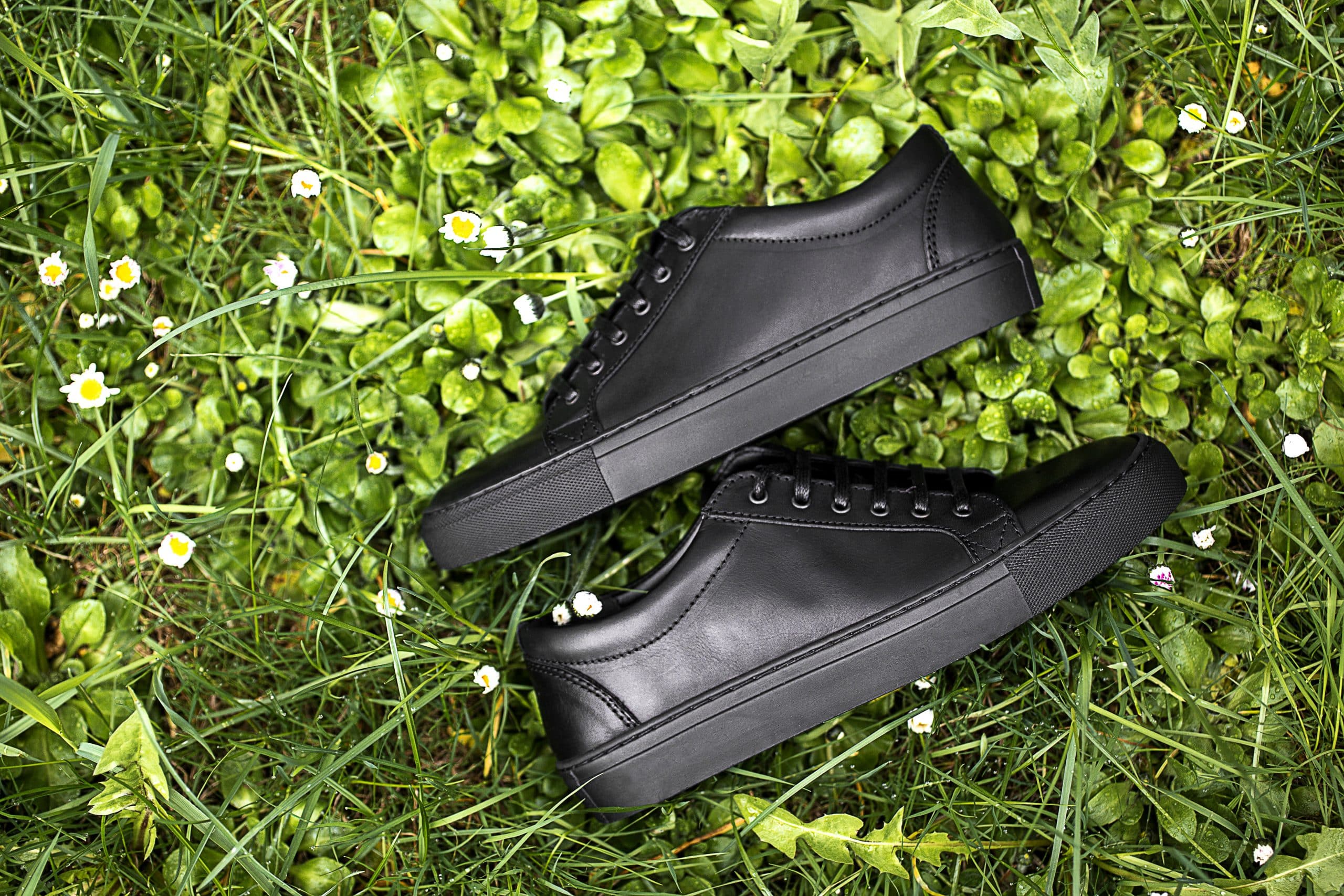 boys dark sneakers