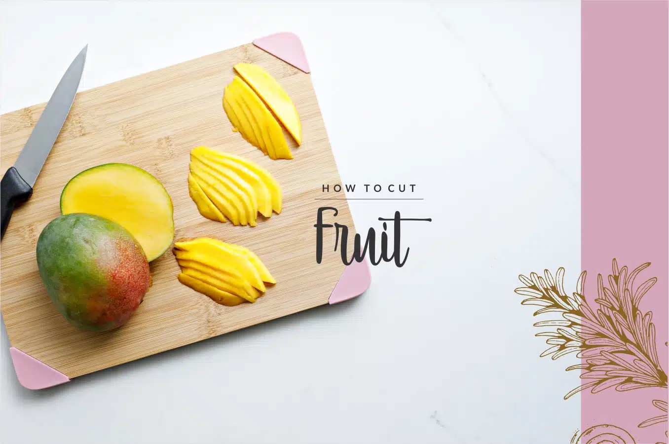 How To Cut Fruit Watermelon And Mango Between Carpools