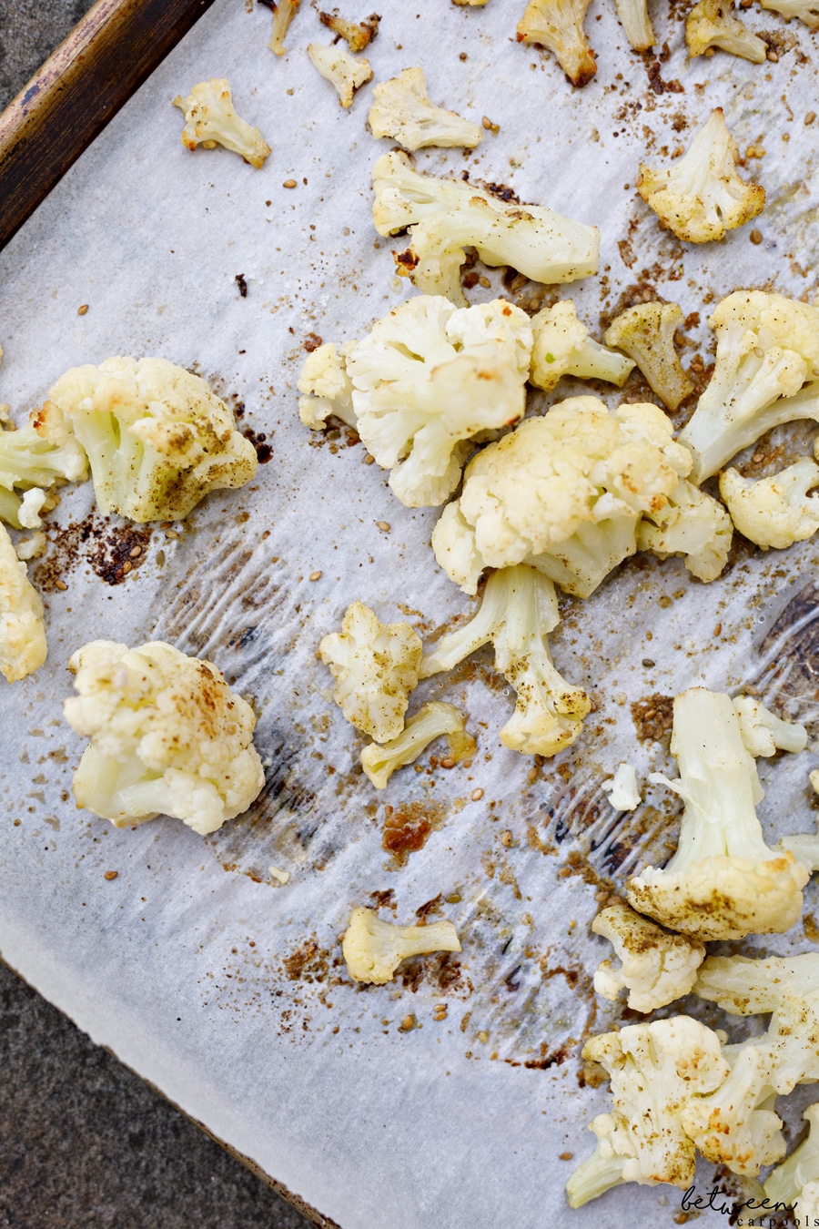 za'atar roasted cauliflower