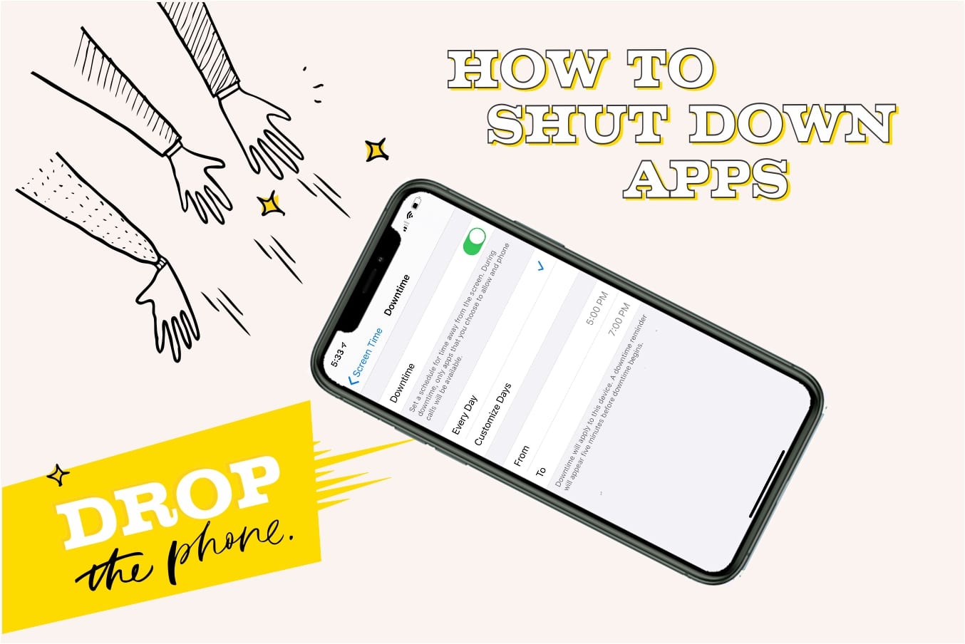 Shut Down Some Apps To Really Drop The Phone Between Carpools
