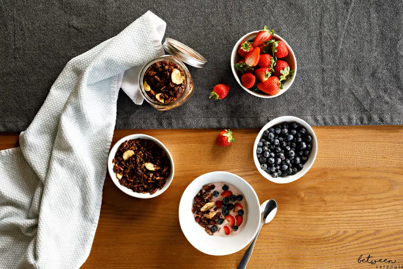 Chocolate Granola is Our New Favorite Breakfast Treat Enjoy it as a cereal with milk, or as an add-in to your yogurt. This is one granola that appeals to those who like wholesome foods and those who like sweet things alike.