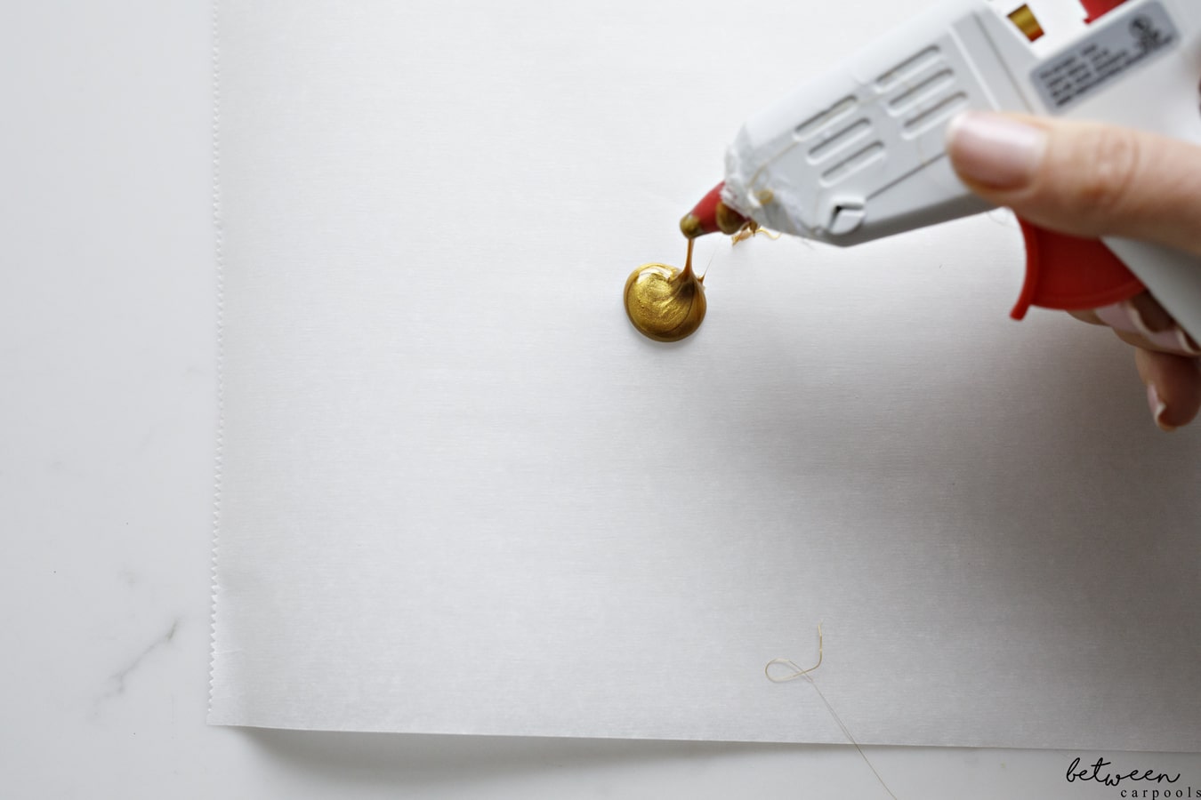 monogrammed wax seal