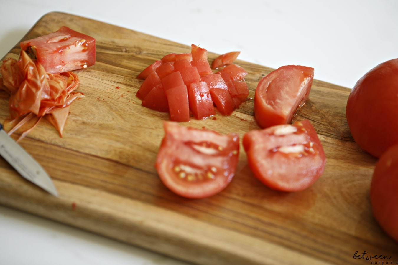 peel tomatoes