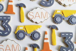 Inspiration Alert: An Adorable Construction-Themed Upsherin Birthday Party