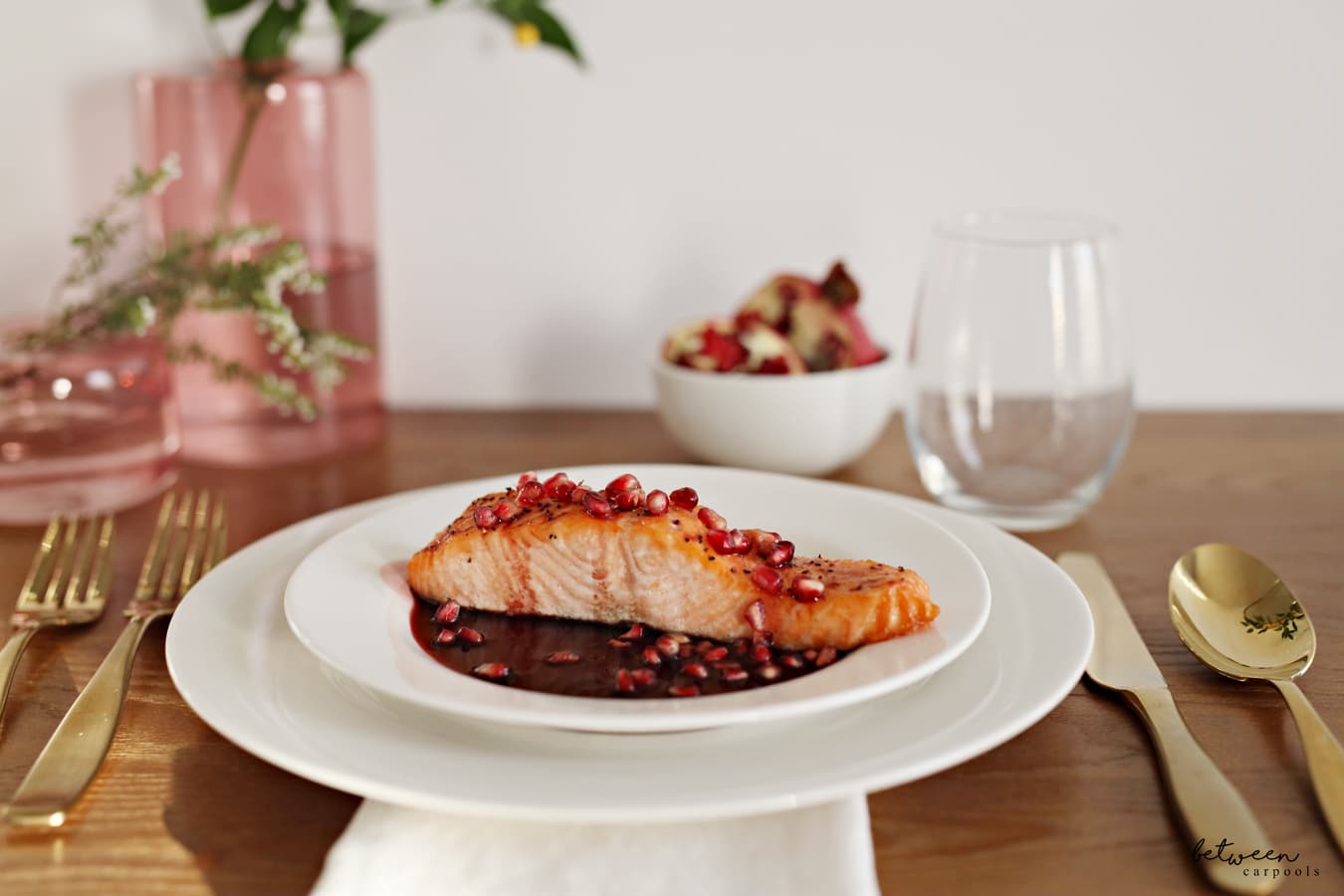 pomegranate salmon