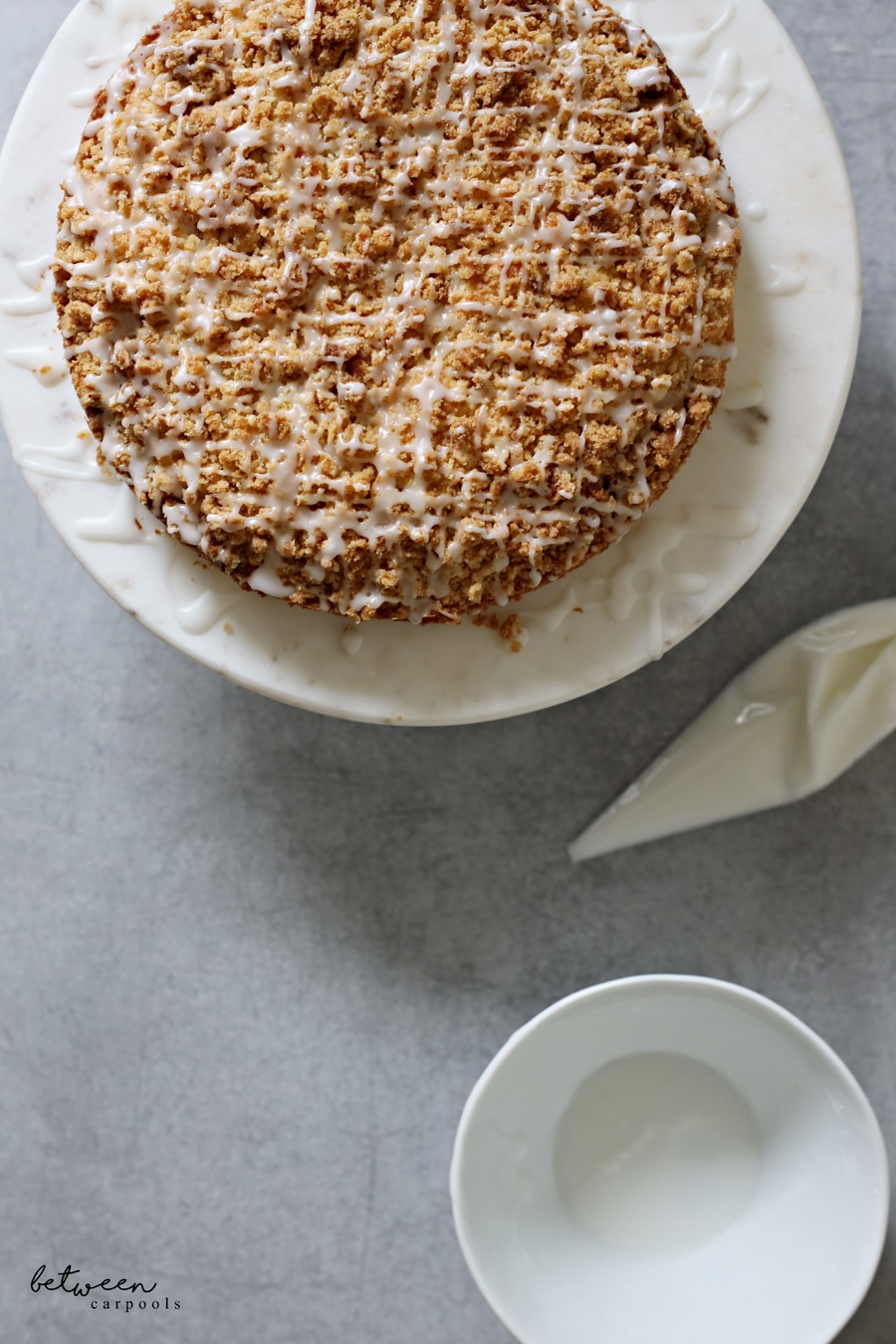 Banana Coconut Crunch Cake