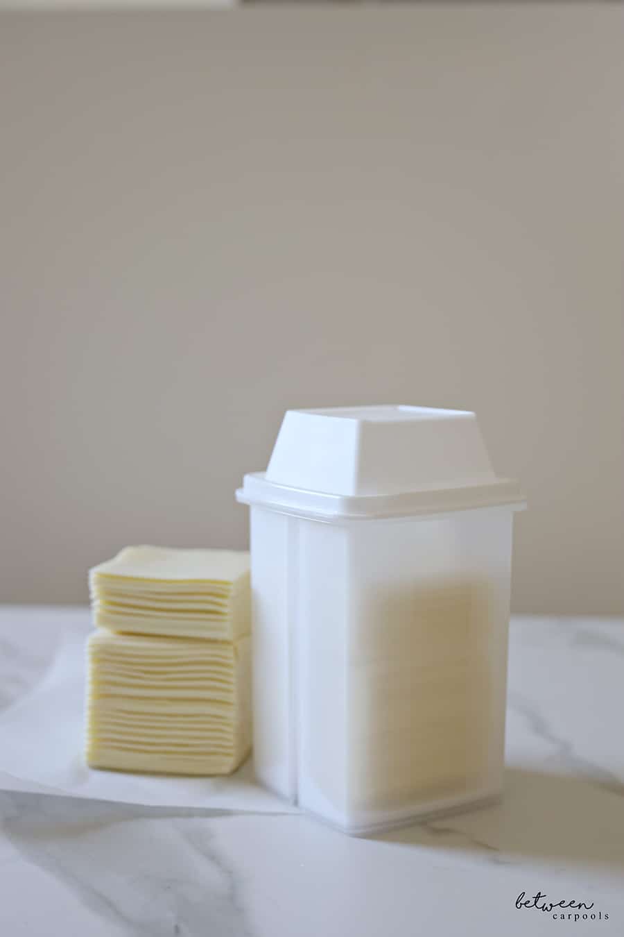 How to Store That Stack of American Cheese - Between Carpools