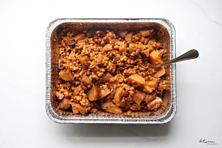 Pareve Cholent Baked in the Oven