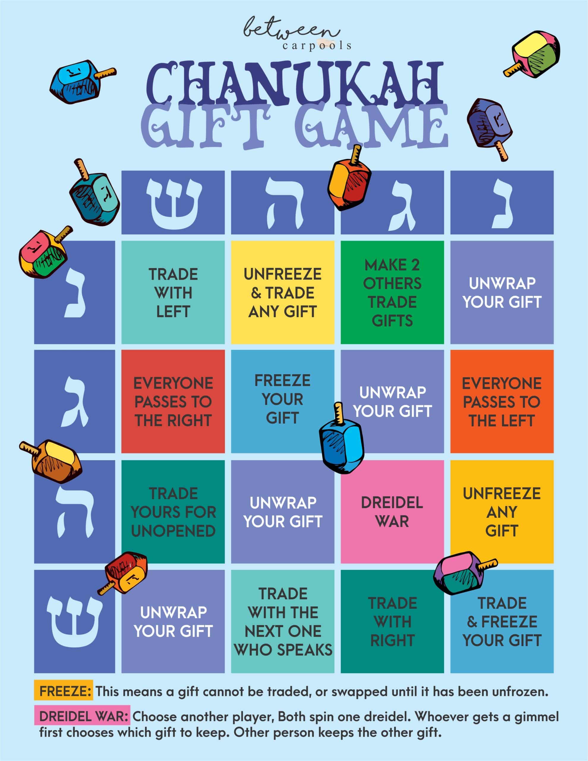 Dreidel Rules: How to Play Dreidel