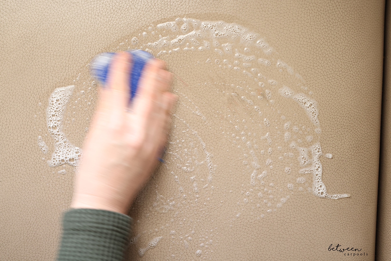 How To Clean A Leather Couch - Between Carpools