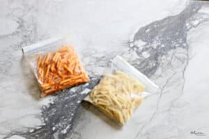 How to Freeze Pasta in Portions 