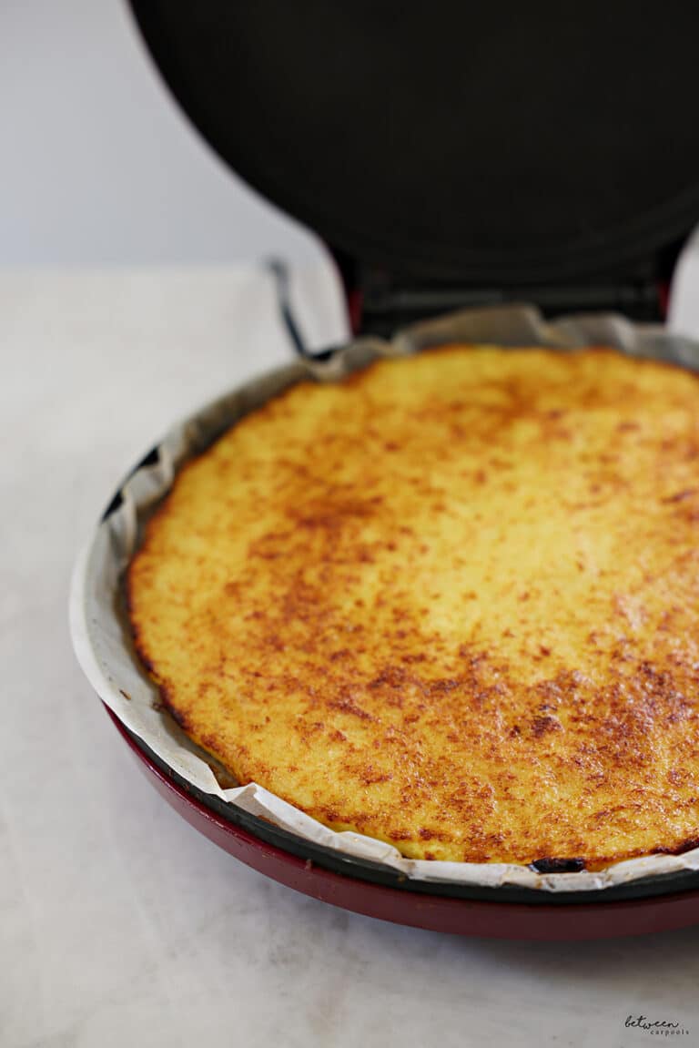 Potato Kugel in the Betty Crocker Between Carpools