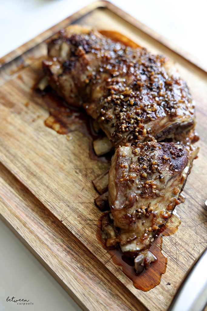 Kosher KopyKat Lamb Riblets with Char Siu Sauce Between Carpools