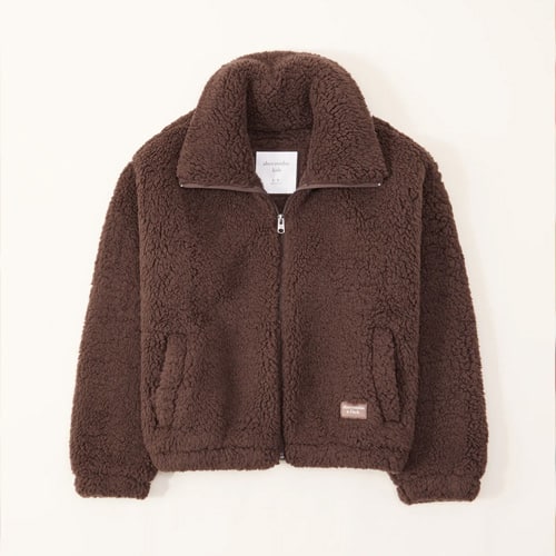 coldcontrol max puffer sherpa mockneck jacket