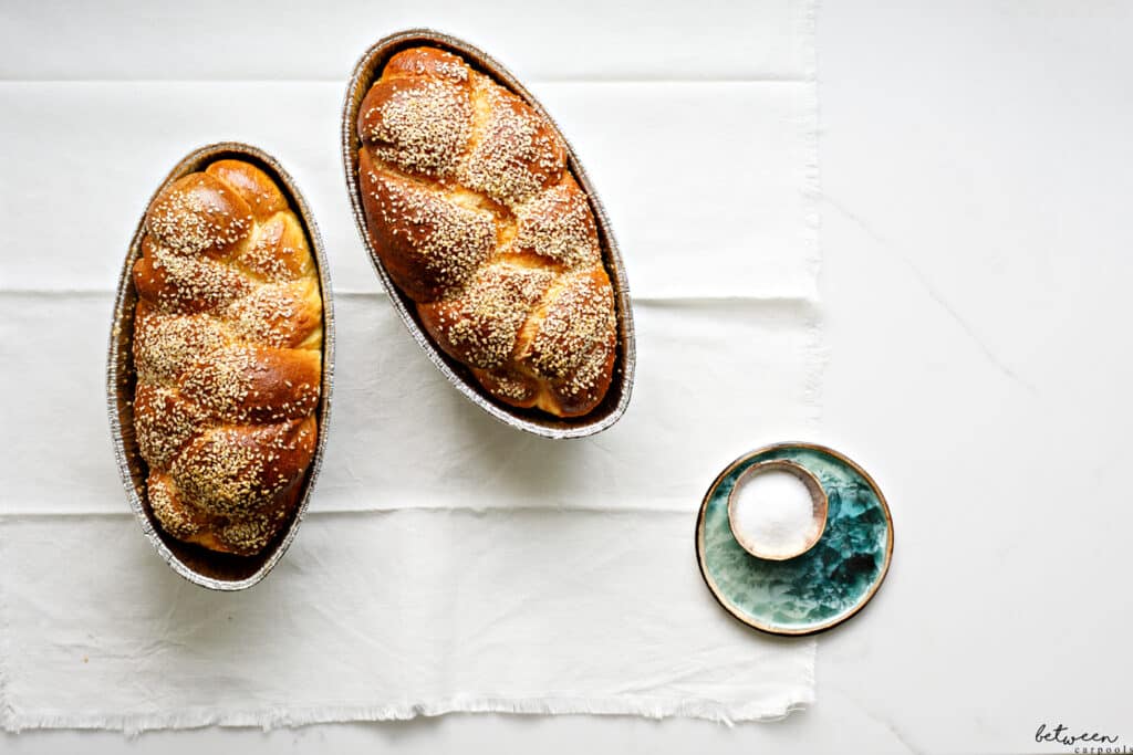 How Much Dough Belongs In Each Challah Pan? - Between Carpools