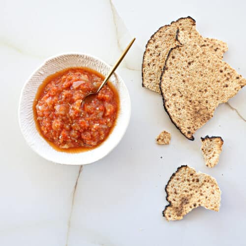 Sweet Romanian Eggplant Dip Between Carpools