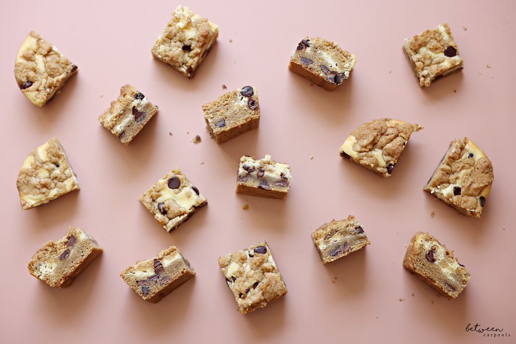 Chocolate Chip Cheesecake Squares