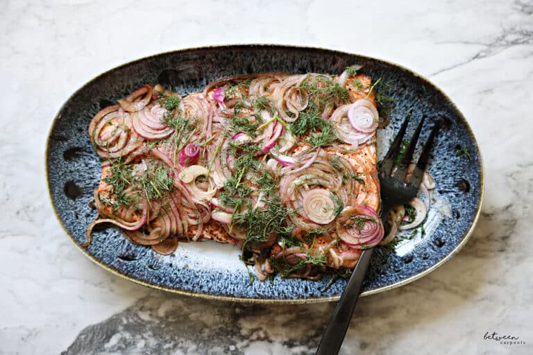 Balsamic Dill Salmon Between Carpools