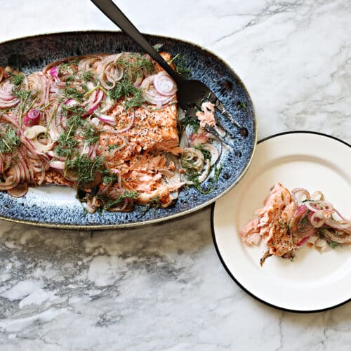 Balsamic Dill Salmon Between Carpools