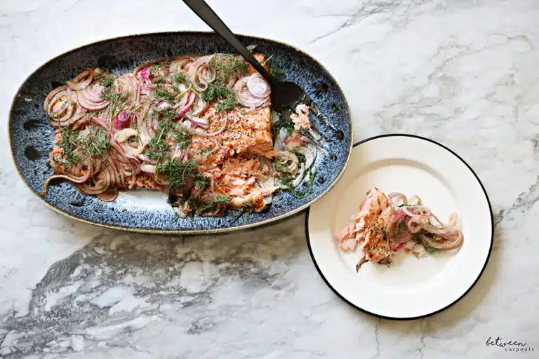 Balsamic Dill Salmon Between Carpools