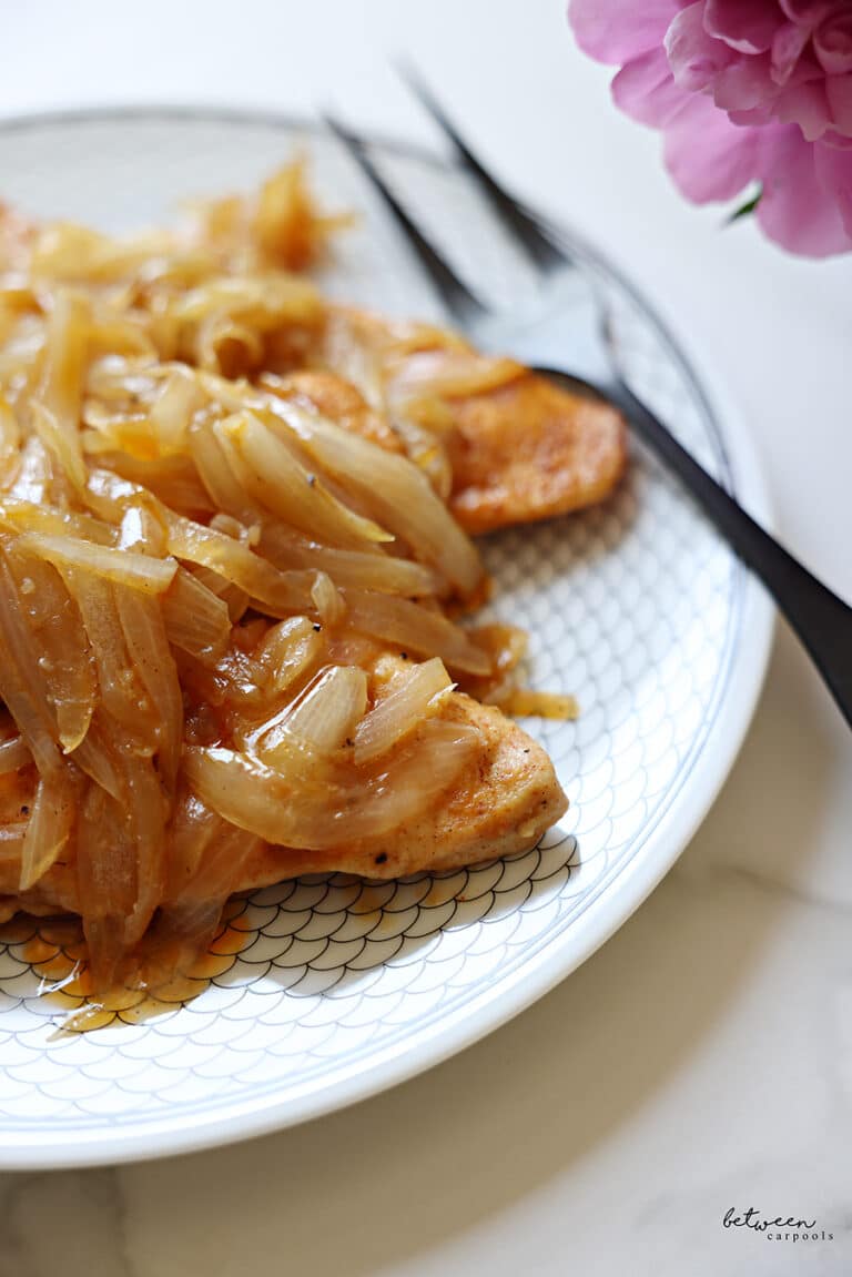 Caramelized Onion Chicken Between Carpools