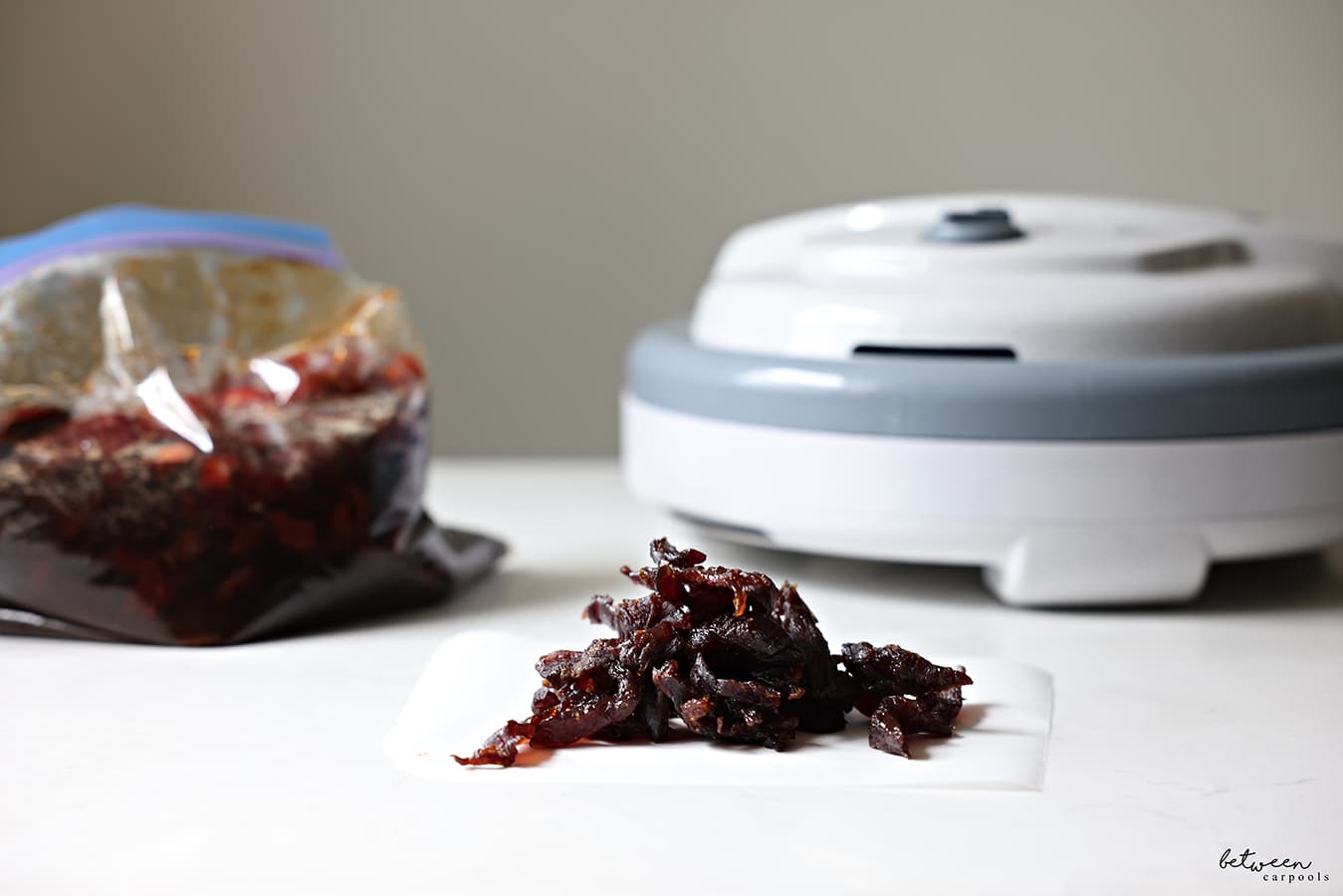 The Best Homemade Beef Jerky Between Carpools