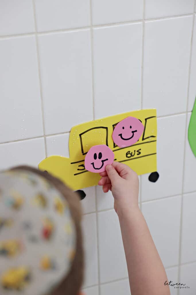 Fun Bath Time Activity: Foam Shapes - Between Carpools