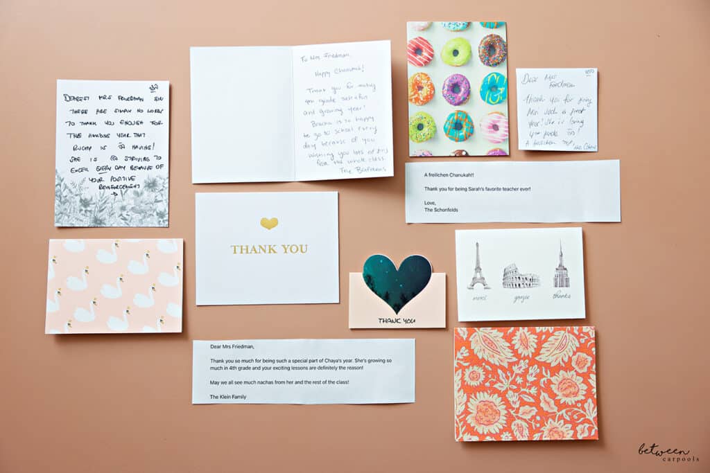 The Thank You Cards You Will Be Happy To Have On Hand - Between Carpools