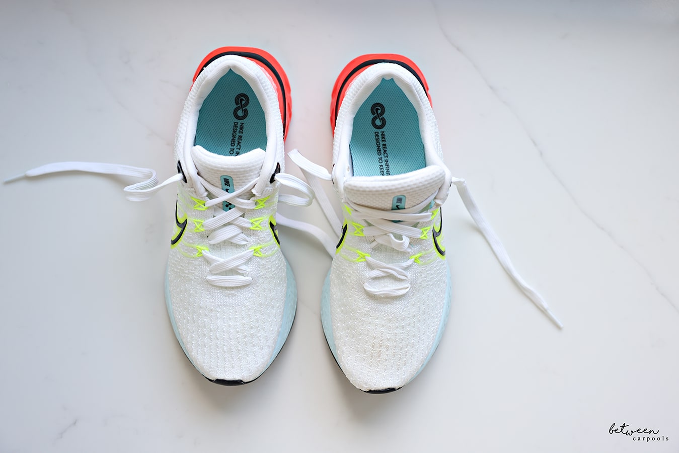 Clean sneakers (from coffee spill)