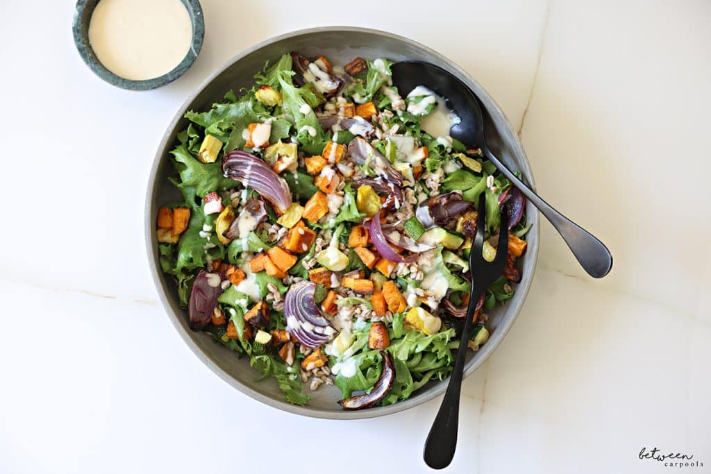 The Warm Fall Harvest Salad