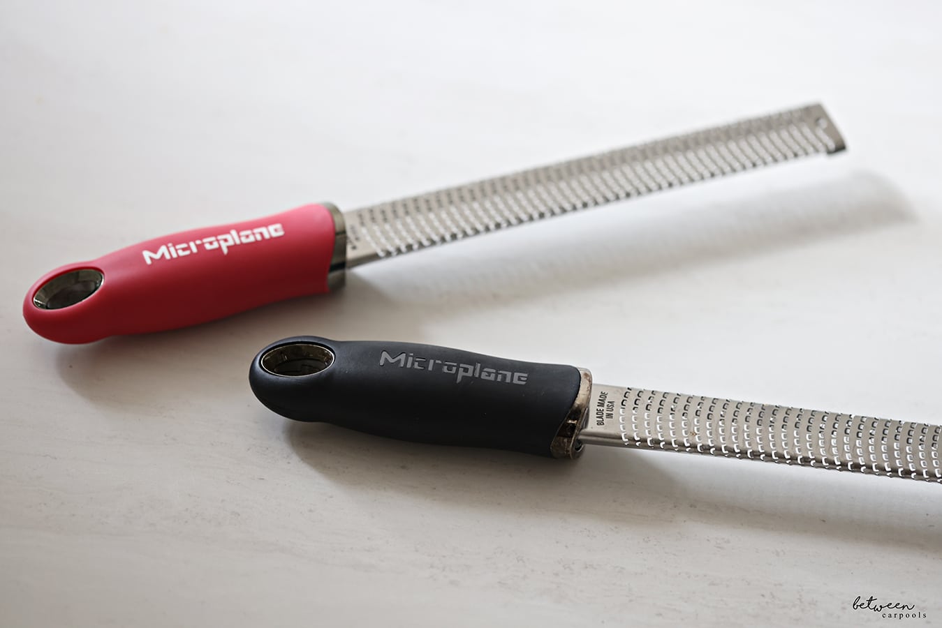 Microplane in red and black