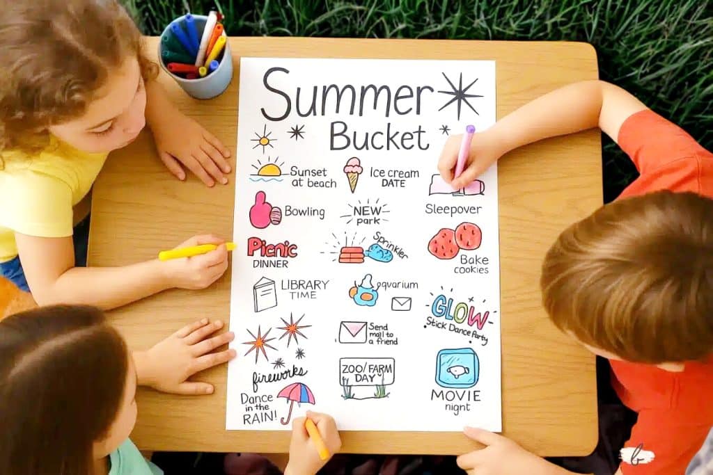 Create Your Own Summer Bucket List