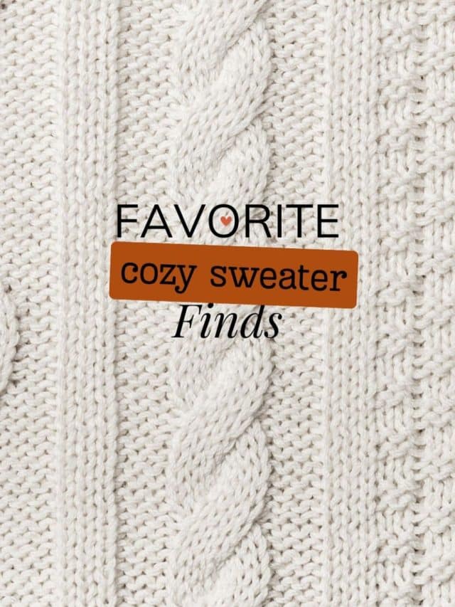 cozy sweater Finds