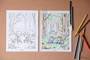 Chanukah Coloring Pages