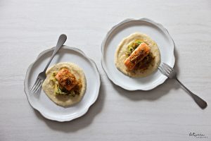 How to Plate This Salmon Appetizer