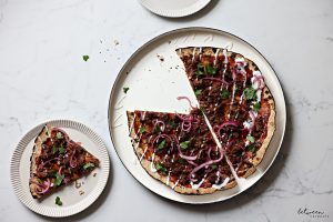 Matzah Meat Pizzas