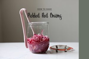 Basics: Pickled Red Onions