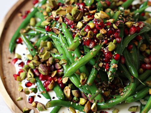 green bean & pomegranate chopped salad with feta dressing Puffy Sleeves Flower Girl First Communion Dress Celestial 3414 Puffy Sleeves Flower Girl First Communion Dress Celestial 3414 main image 1