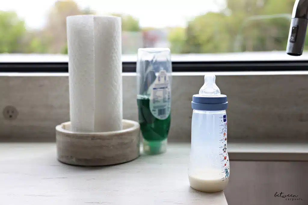 The Baby Bottle Cleaning Hack