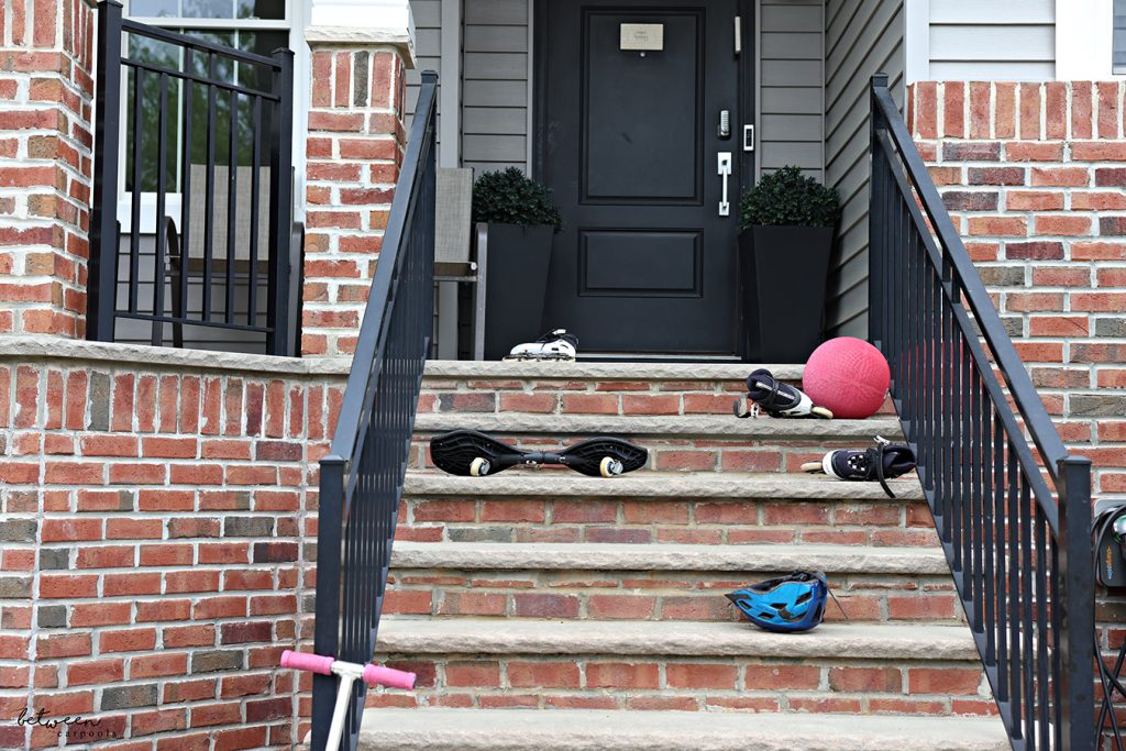 Are You Tired of Stepping Over Sports Equipment on Your Porch?