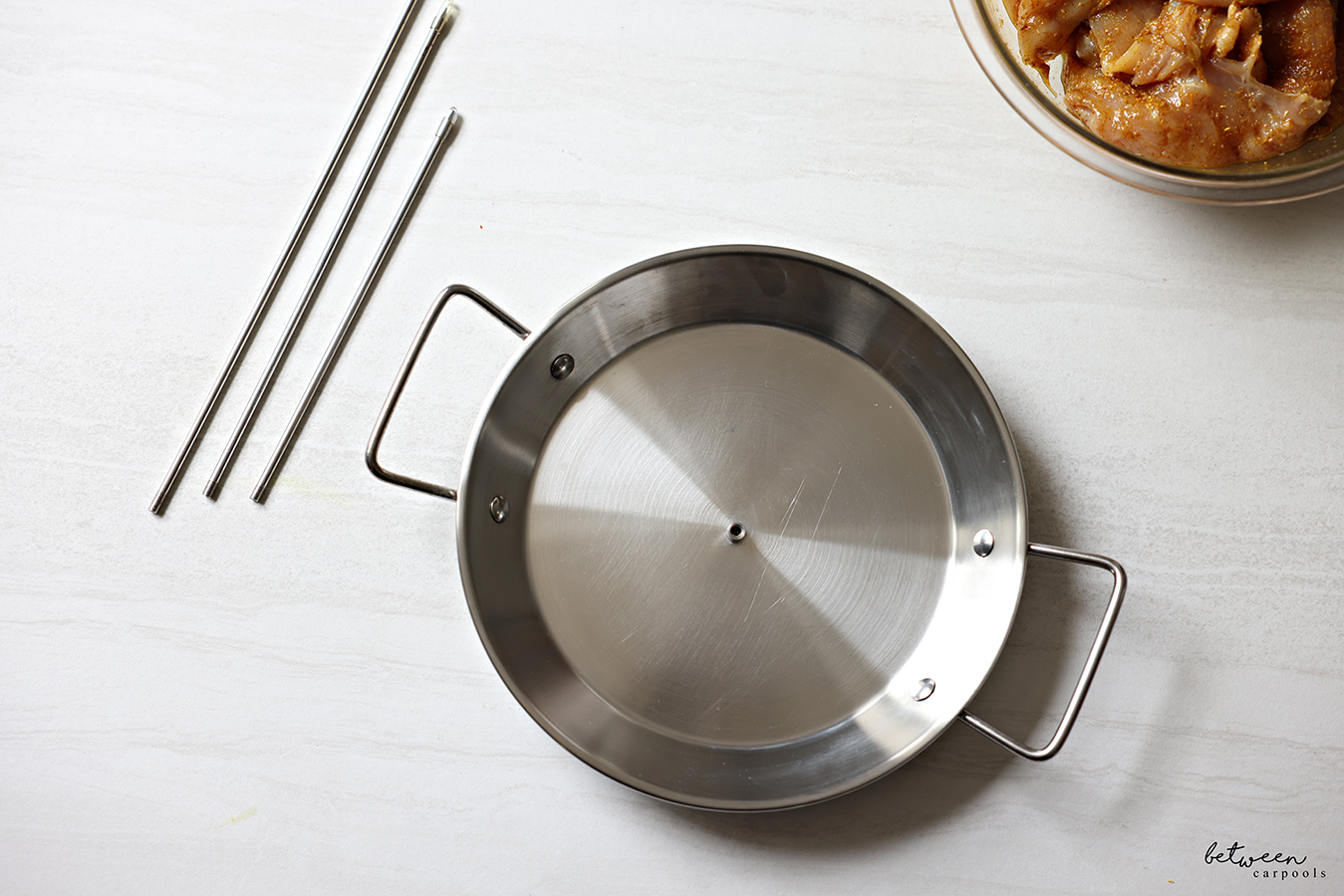 Top view of an Al Pastor Vertical Skewer.