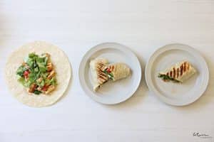 Grilled Chicken Caesar Wraps