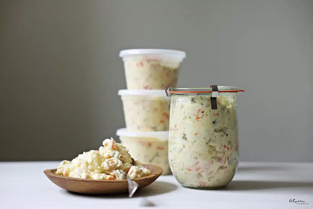 Summer Potato Salad with Pickles for a Crowd