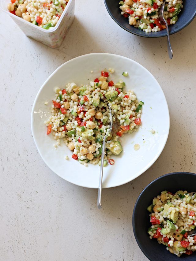Feta Israeli Couscous Salad