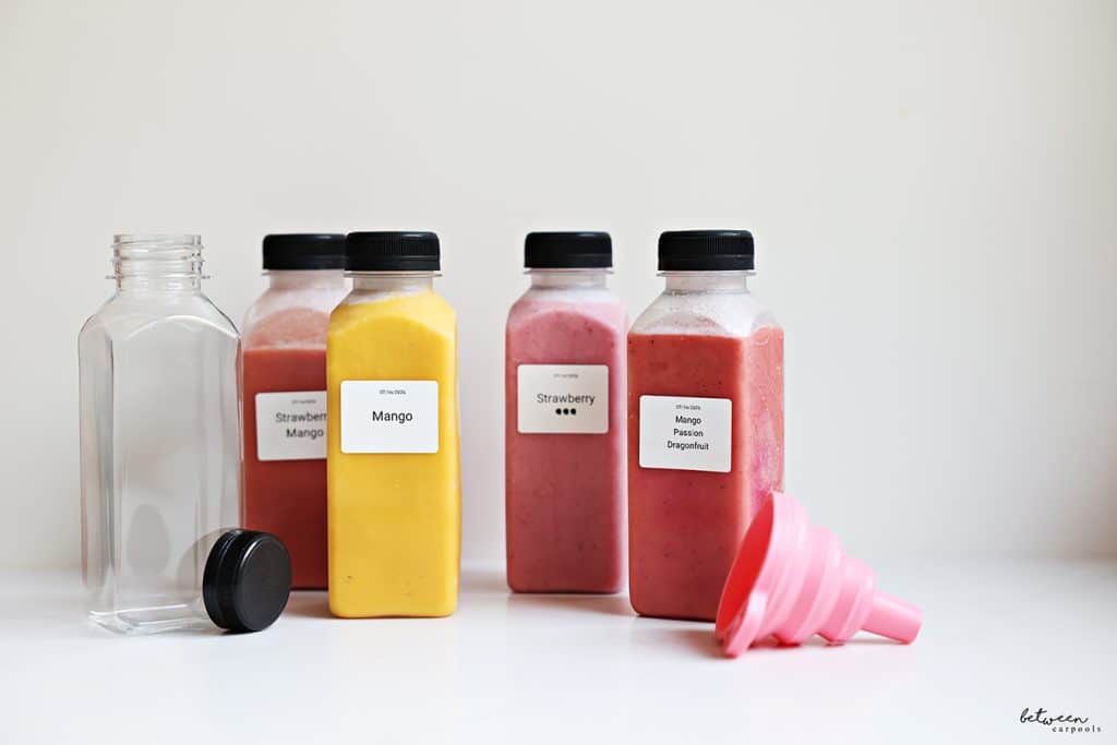 Stock Your Freezer with Smoothies for School Days